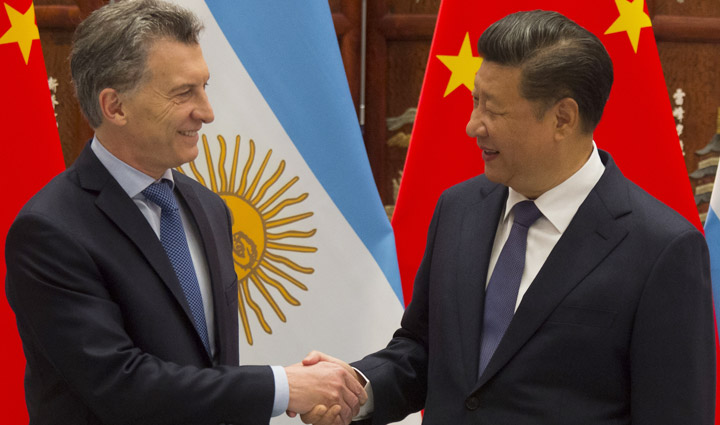 El presidente Macri en China