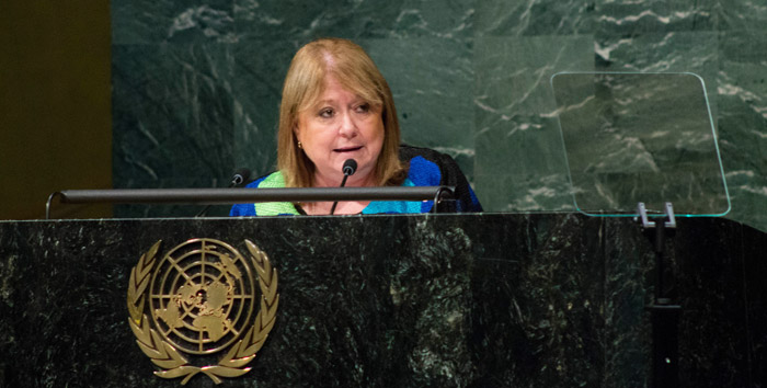 Malcorra expuso en la ONU