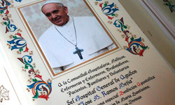 Bendiciones del Papa Francisco
