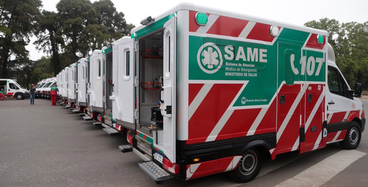 SAME: nuevas ambulancias