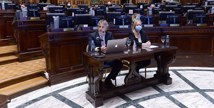 Felipe Miguel en la Legislatura