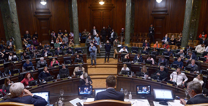 Sesionó la Legislatura