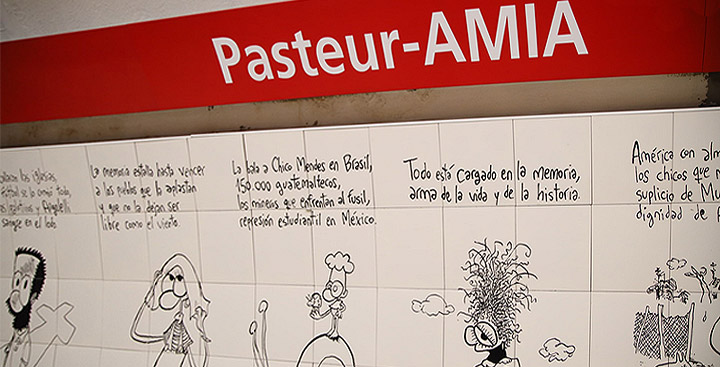 Reabren la estación Pasteur-AMIA