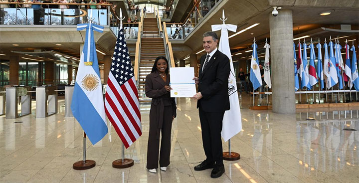 Bienvenida a Simone Biles