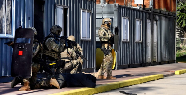 Ejercicios de Fuerzas Especiales