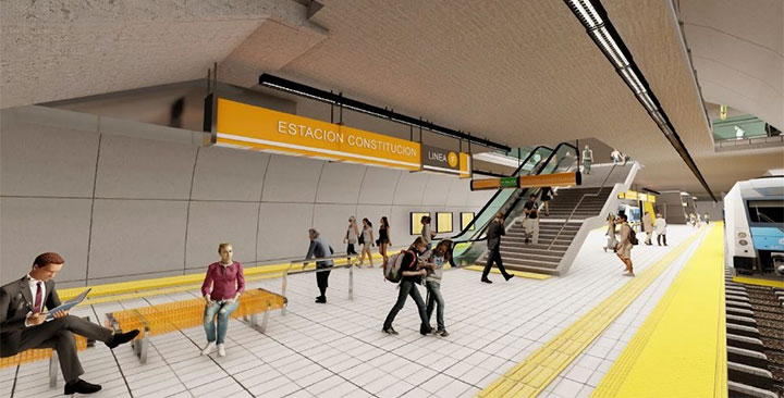 Línea F del subte