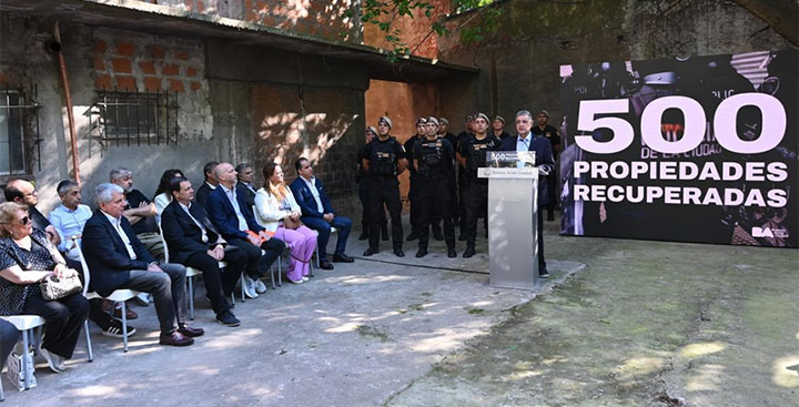 Recuperan propiedades usurpadas Recuperan propiedades usurpadas