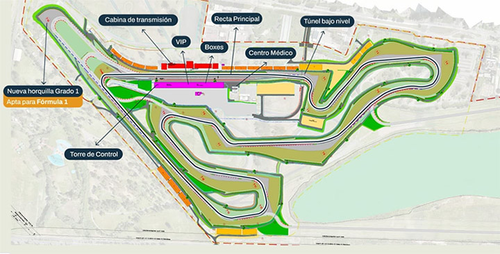 Avanzan las obras del Autódromo Avanzan las obras del Autódromo