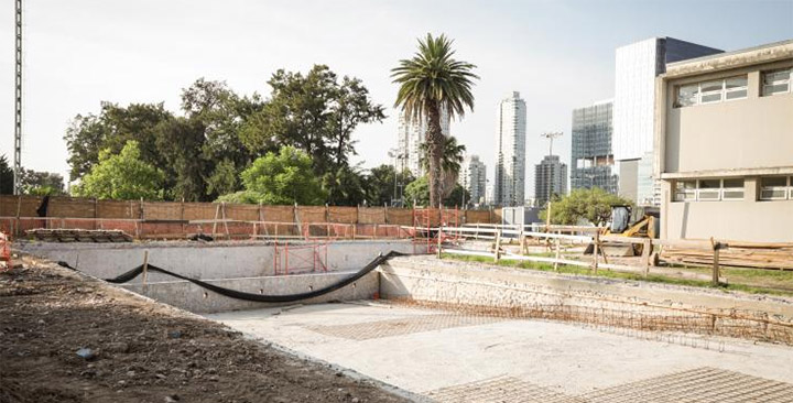 Obras en el ISEF N° 1