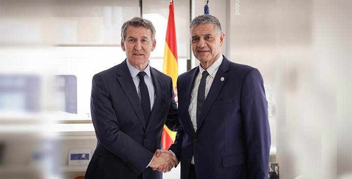 Jorge Macri con Núñez Feijóo