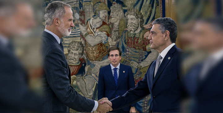 Macri con el rey de España Macri con el rey de España