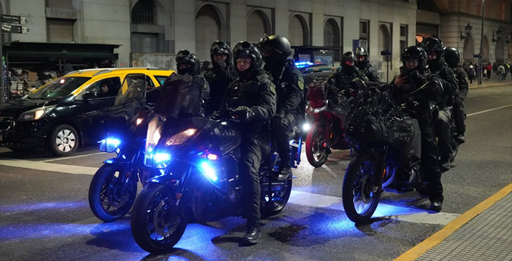 Megaoperativo con 1.100 policías Megaoperativo con 1.100 policías