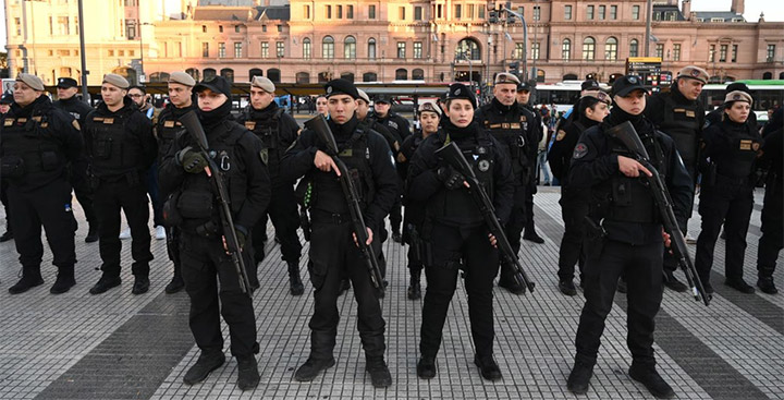 Megaoperativo policial