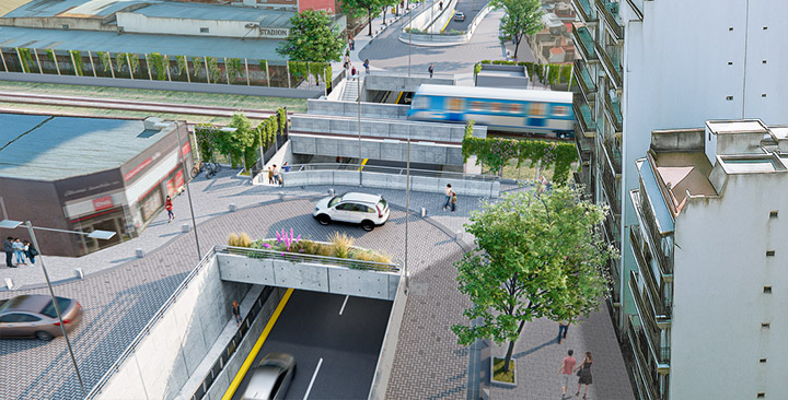 Obras en Villa Urquiza