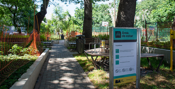 Renuevan la Plaza Almagro Renuevan la Plaza Almagro