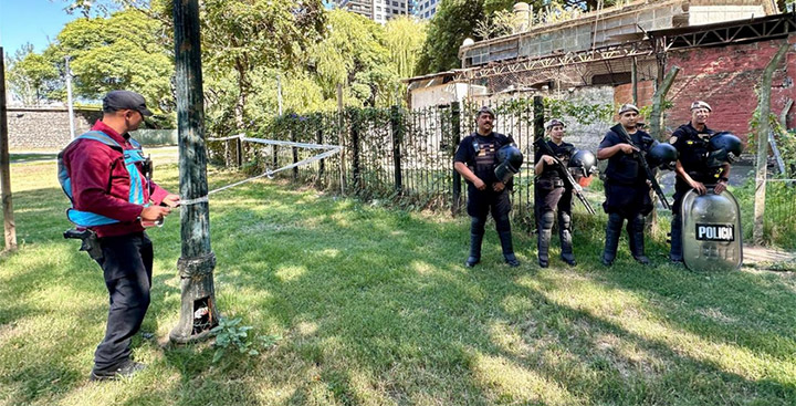 Recuperan casa en Costanera Sur